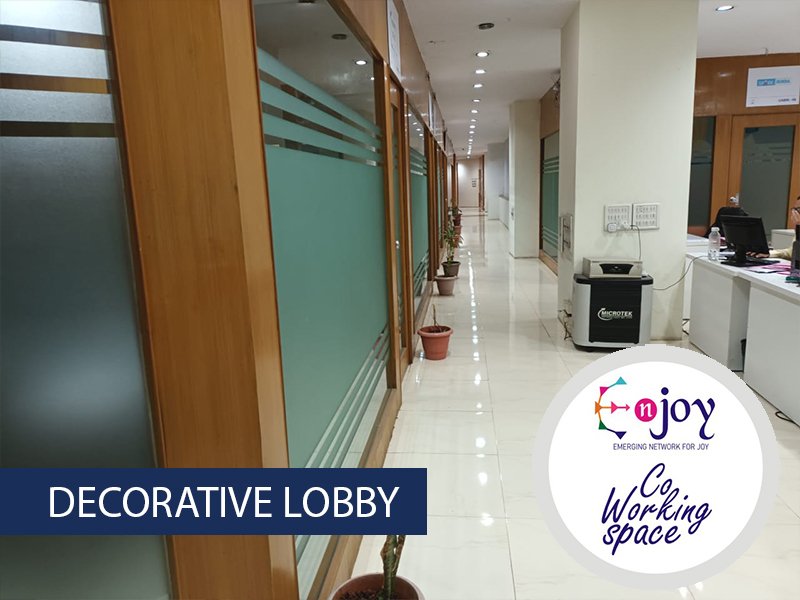 lobby of enjoy co working space