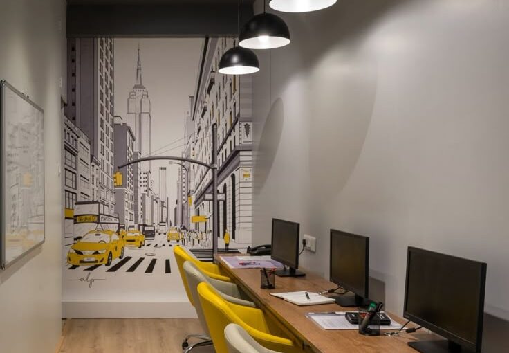 shared coworking space