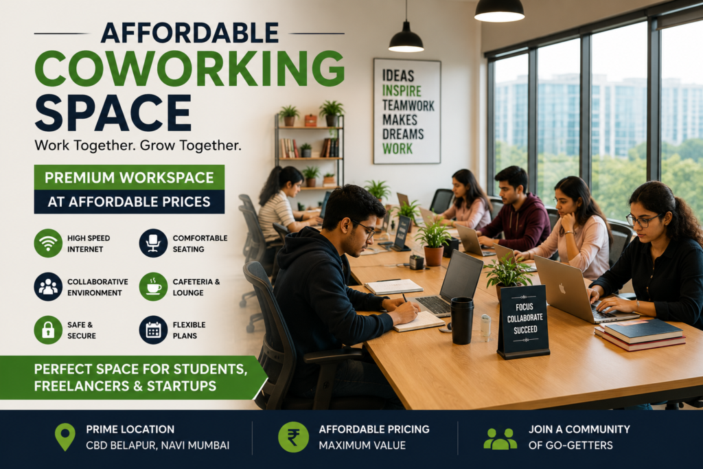 Affordable coworking space