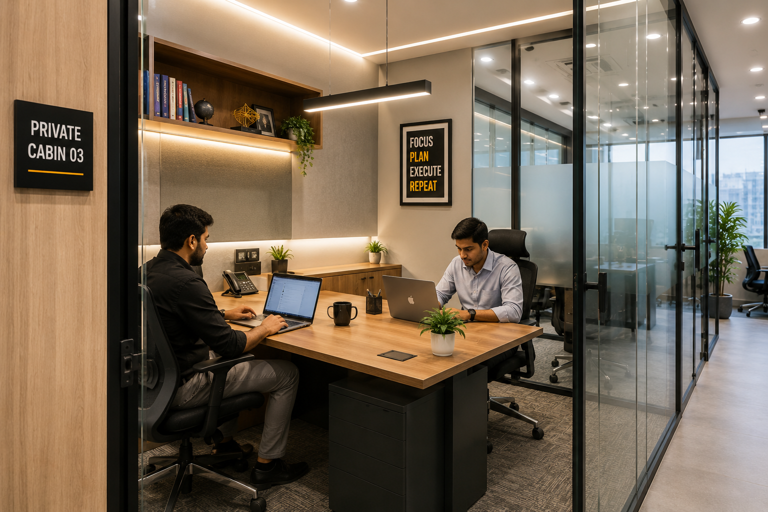 The Best Private Cabin Space in Navi Mumbai for Businesses