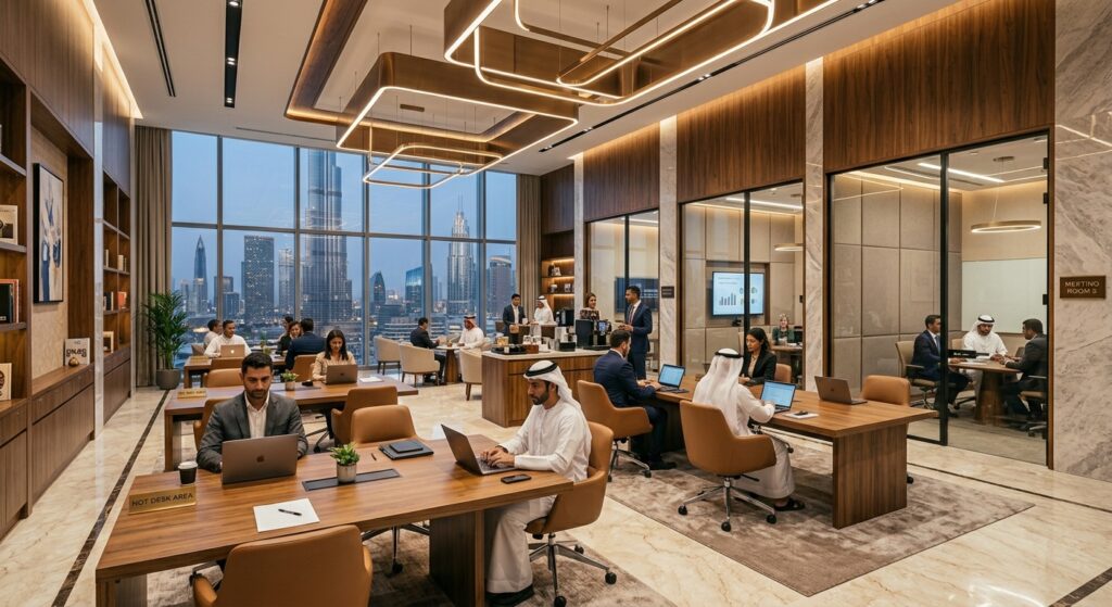 coworking space in Dubai