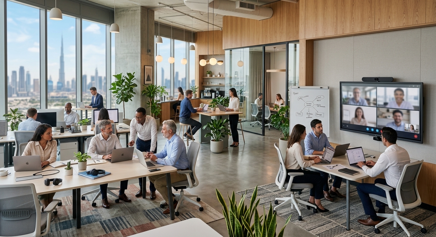 The Best Hybrid Workspaces in Dubai for Flexible Business Growth