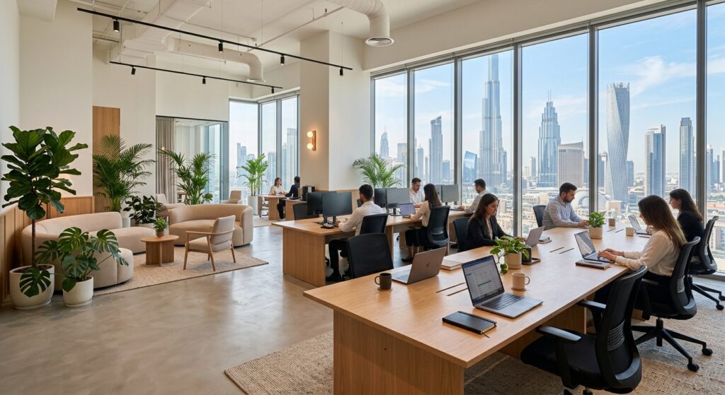 shared office space in Dubai