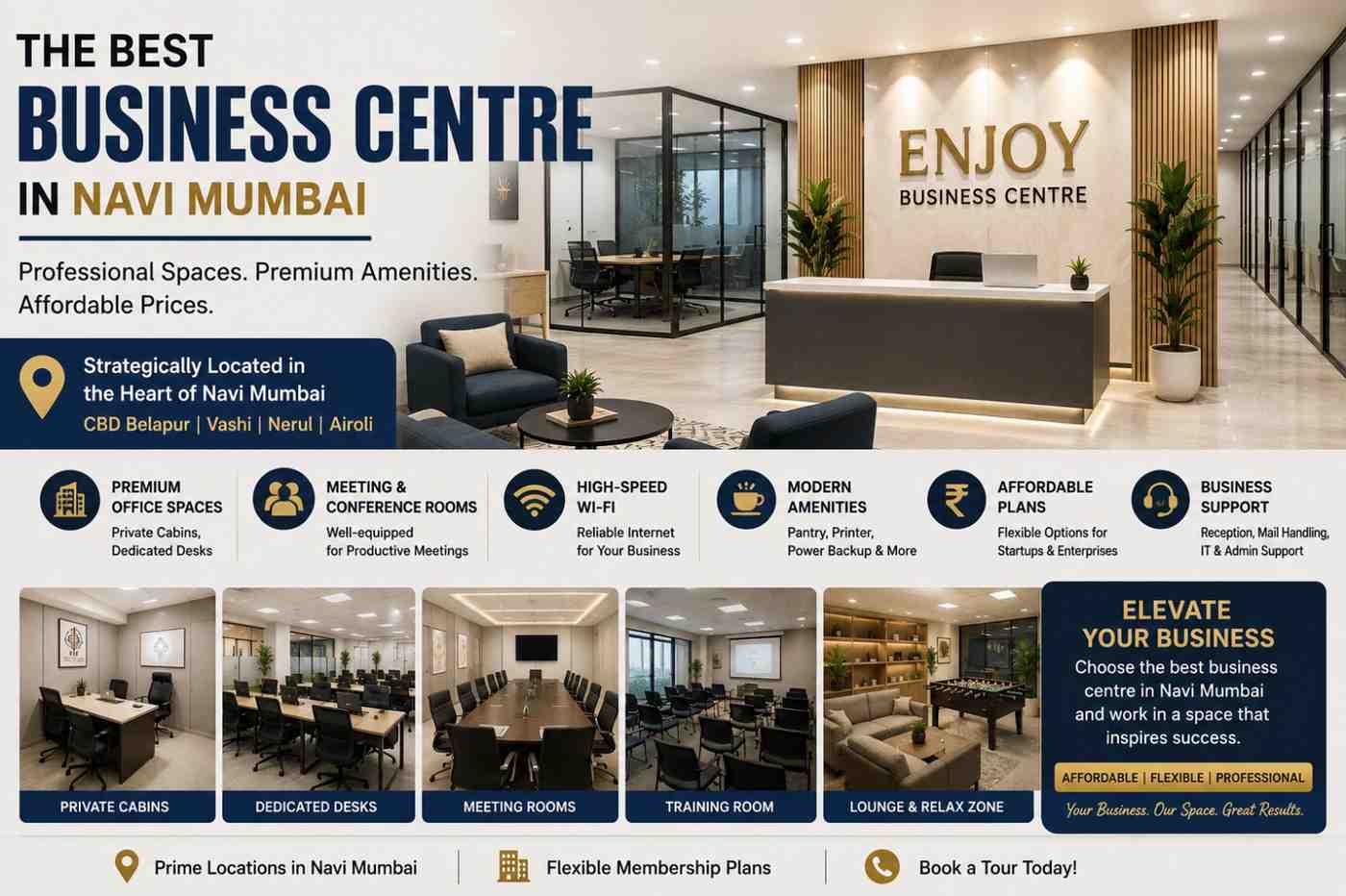 The best business centre in Navi Mumbai, affordable