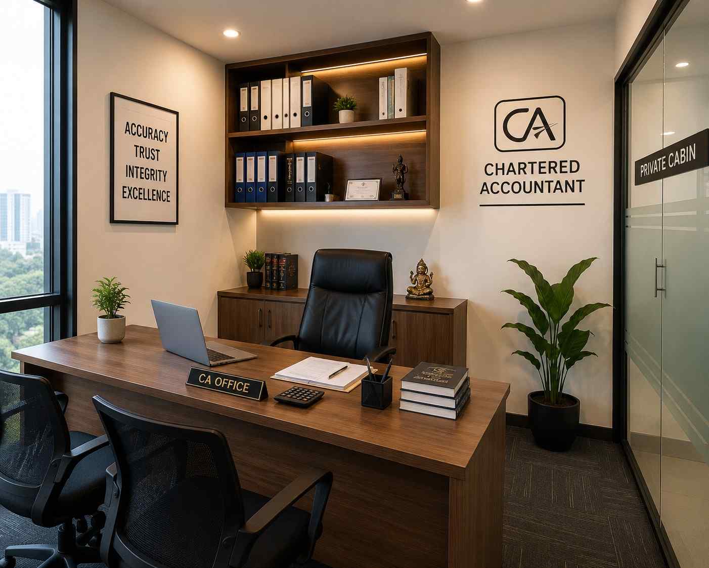 The best private cabin for CA in Navi Mumbai, affordable